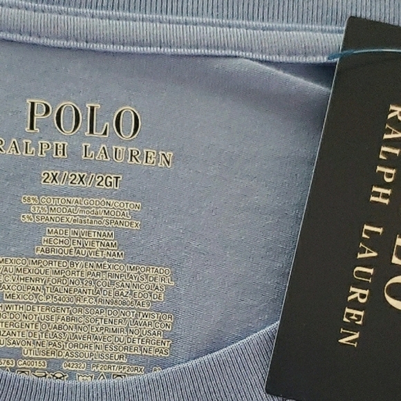 Polo Men 2XT Blue Atleasure Relax Soft Stretch Jogger Set New - Picture 5 of 6